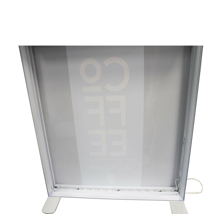 Customizable PVC LED lightbox ideal for retail displays and exhibitions - Silicon edge fabric technology