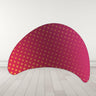 Semi Circle Curved Fabric Tube Display