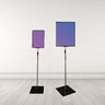 Freestanding Poster Slide Frame Display Stand - Available in 2 Sizes