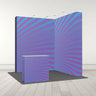 Fabric SEG LED Pop Up Graphic Stand - Available single or double sided in 4 sizes