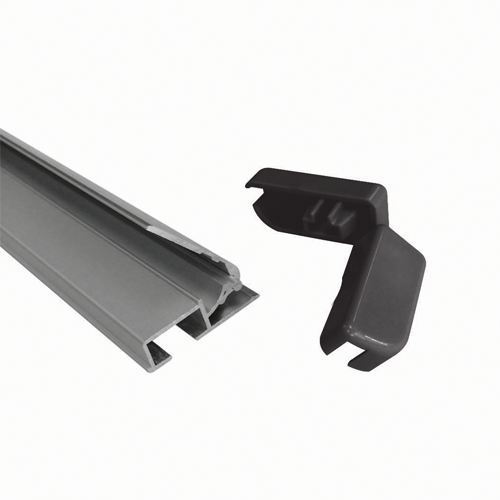 Spoiler Railing Poster Hanging Rails - 25mm Snap and Grip Action — Display Direct